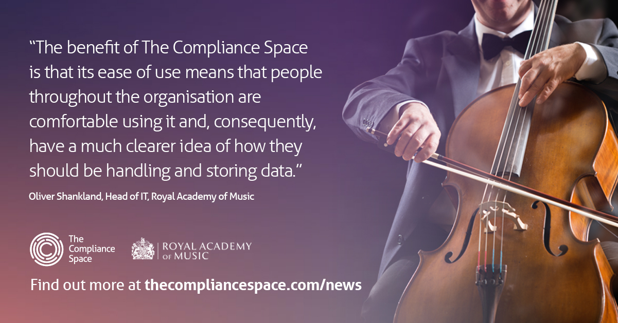 The Compliance Space testimonial - Royal Academy of Music